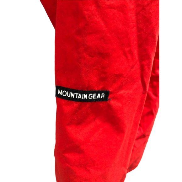 Vtg MOUNTAIN GEAR Men sz M celtec ski snowboard shell  jacket windbreaker red - Picture 3 of 12